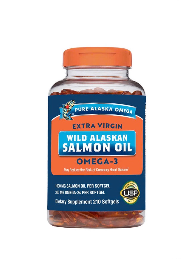 Wild Alaskan Salmon Oil 210 Viên1